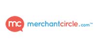 A logo of merchant circle